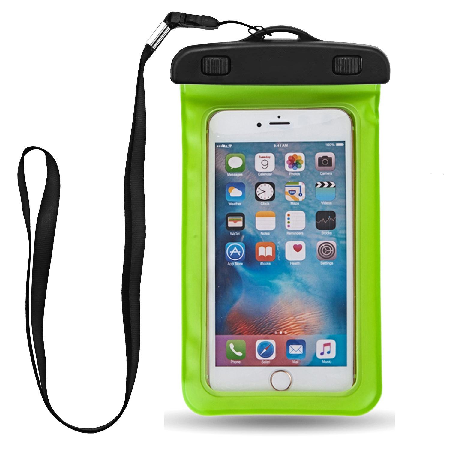 Free Sample IPX8 Universal Waterproof Phone Pouch, Large Phone Waterproof Case Dry Bag Outdoor Sports