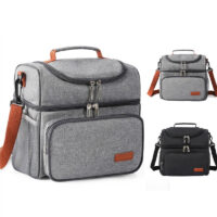 Double-layer cooler bag, fruit preservation ice pack