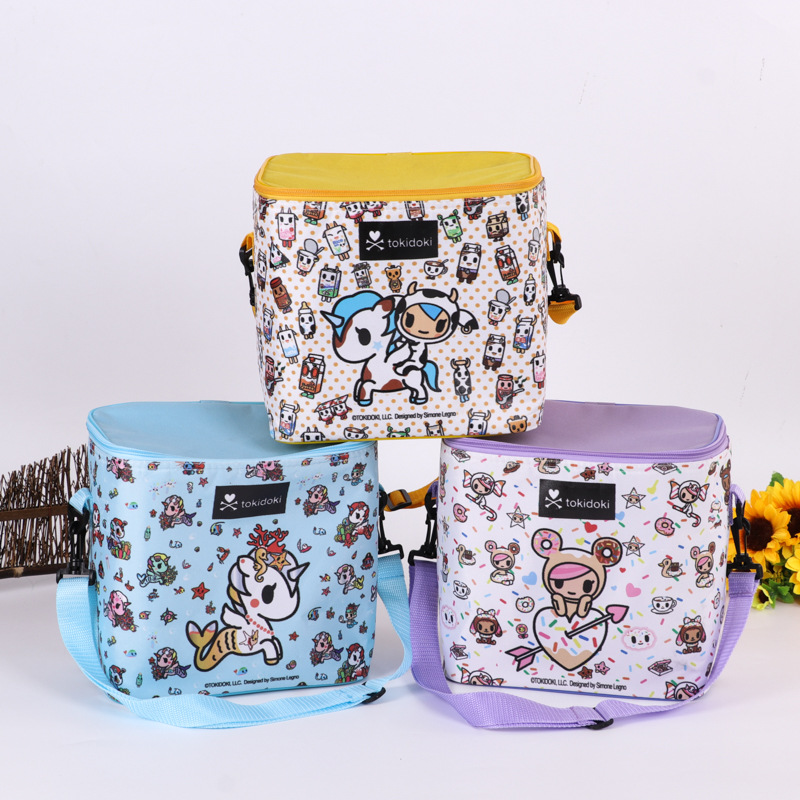 Cute insulation bag,Takeout Lunch Bento Handheld Bag