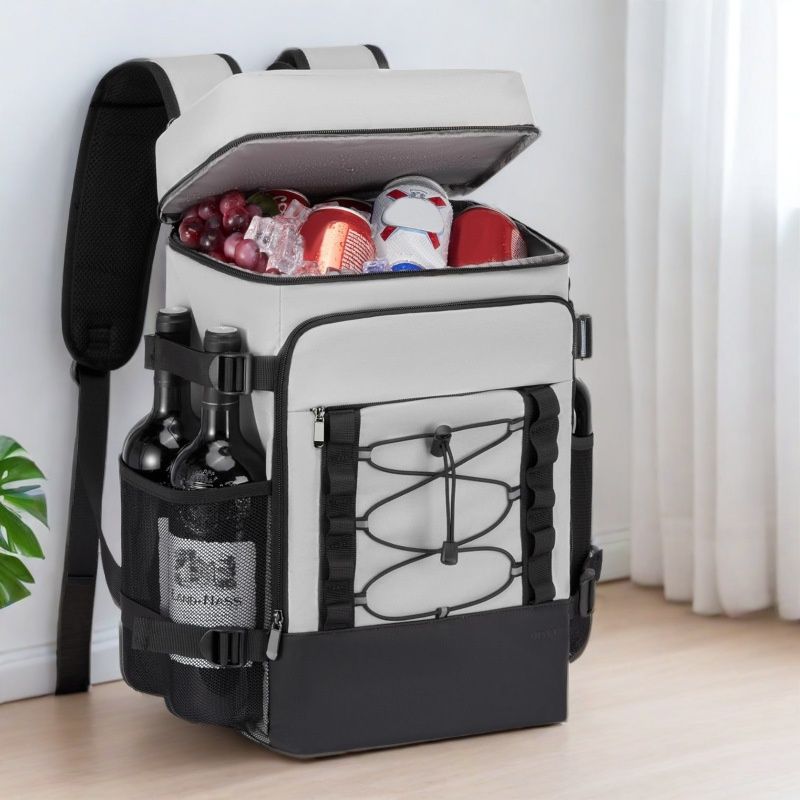 Hot-selling picnic backpack, double-shoulder insulated bag, outdoor ice pack, thickened insulated backpack, leak-proof picnic bag